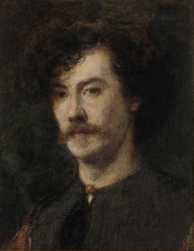 Charles McNeill Whistler 1865 by Henri Fantin-Latour (1836-1904)  Freer and Sackler Galleries Washington D.C. F1906.276a-b